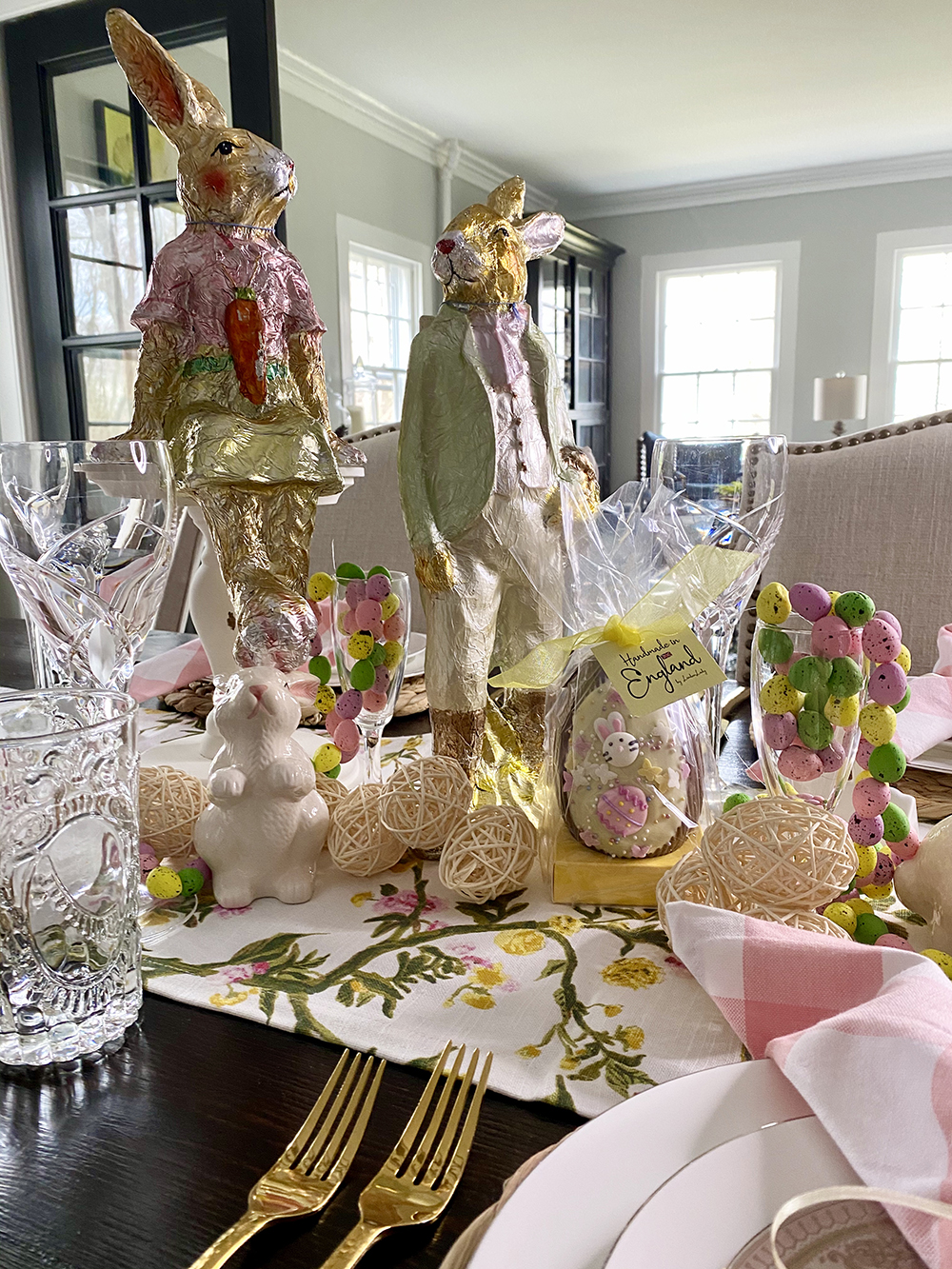 Whimsical Easter Tablescape